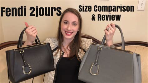 fendi 2jours medium size in cm|Can't Decide: Petit 2Jours vs. Medium 2Jours vs. 3Jours.